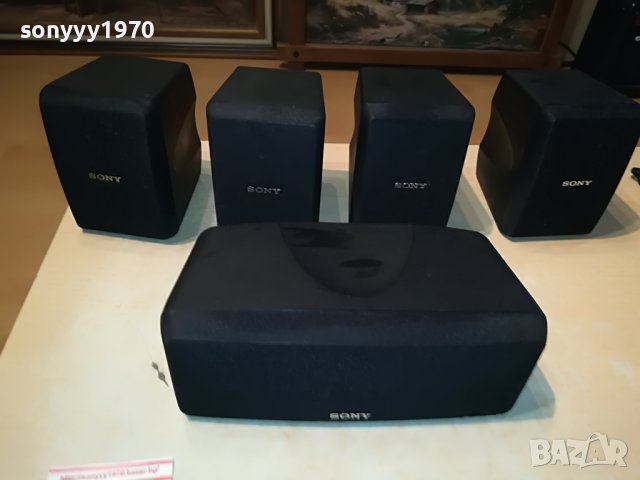 SONY CENTER+4 SPEAKER SYSTEM-ВНОС GERMANY L1906221908, снимка 5 - Тонколони - 37135063