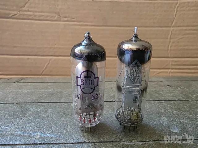 Радиолампи 6E1П,TELEFUNKEN EM84. 