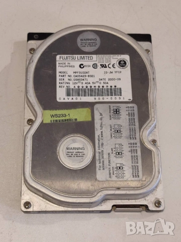 Ретро IDE хард дискове, снимка 6 - Твърди дискове - 53076483