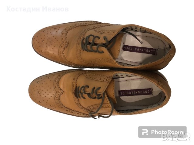 Мъжки официални обувки модел Brogue - 41, снимка 3 - Официални обувки - 42871113