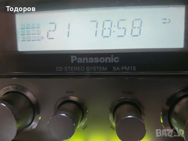 Panasonic SA-PM15 CD Stereo System , снимка 3 - Аудиосистеми - 51369991