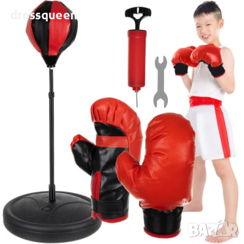 4654 Боксов комплект за деца над 3 години (Круша + Ръкавици), снимка 3 - Други - 53902868
