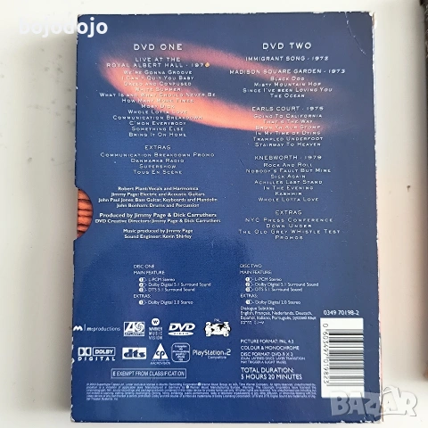 DVD - Kiss, Metallica, Deep purple,Led Zeppelin,U2, снимка 5 - DVD дискове - 54003306