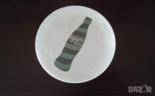 Комплект от 4бр. чинии Кока Кола / чисто нови запечатани, снимка 2 - Чинии - 51550917