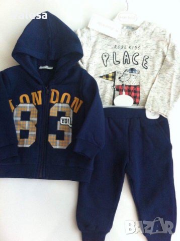 Бебешки комплект от три части, снимка 2 - Комплекти за бебе - 38559408