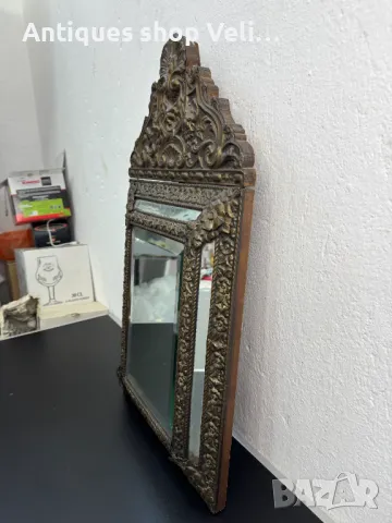 Старо френско огледало 19в. №6898 , снимка 4 - Антикварни и старинни предмети - 50349061
