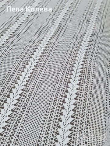 Покривало за спалня - ръчно плетиво на една кука, снимка 4 - Покривки за легло - 52546246