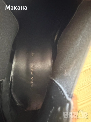 Zara Man мъжки обувки размер 45, снимка 7 - Мъжки боти - 53981678