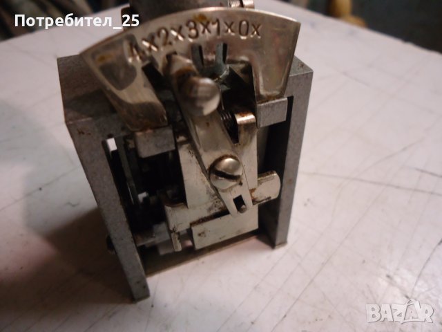 Ретро печат за дати, снимка 2 - Други ценни предмети - 39319732