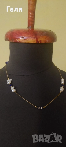 Празнични бижута - часовник, гривни и колиета от перли и естествени камъни, кристали Сваровски и др., снимка 10 - Бижутерийни комплекти - 51428314