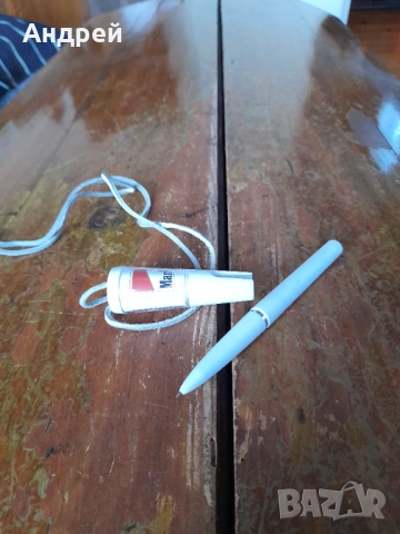 Стара писалка,химикал,химикалка Marlboro #2, снимка 4 - Други ценни предмети - 52324002