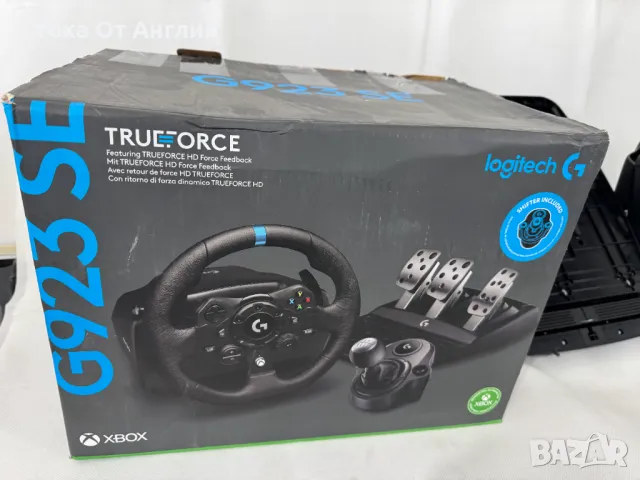 Волан с педали Logitech - G923 SE Shifter Combo, снимка 7 - Друга електроника - 50005941