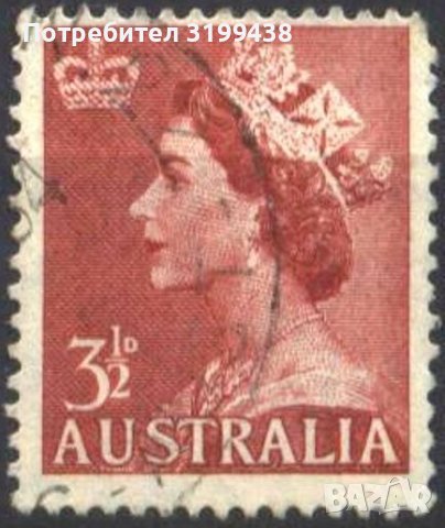 Клеймована марка Кралица Елизабет II 1953 от Австралия 