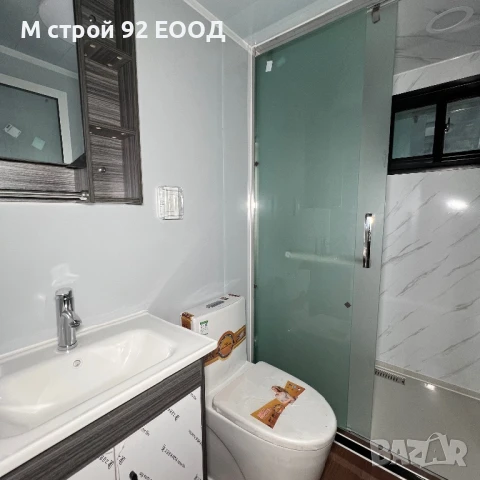 Сглобяема къщичка контейнер 37м2 М СТРОЙ 92 Стара Загора готова къща или офис, снимка 16 - Къщи - 51308006