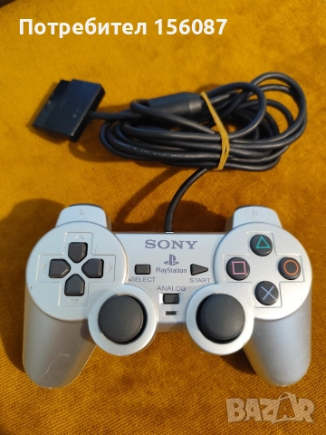 Оригинален контролер за PS2, снимка 2 - Аксесоари - 52854220