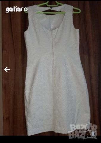 Бяла рокля H&M, снимка 2 - Рокли - 51929568