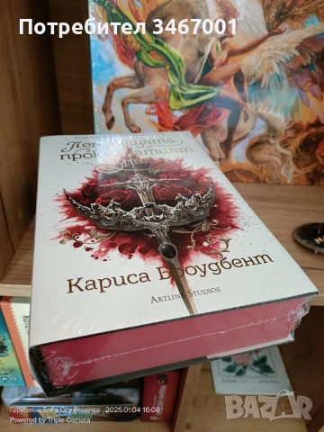 Пепелищата и прокълнатият крал Кн. 2 Короните на Наяксия (Твърда корица), снимка 2 - Художествена литература - 51453299