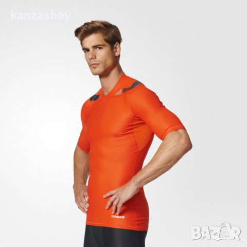 adidas Techfit Power M - страхотна мъжка тениска КАТО НОВА, снимка 2 - Тениски - 37207055