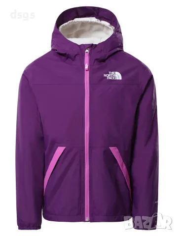 the north face warm storm rain jacket girl - страхотно юношеско яке КАТО НОВО М