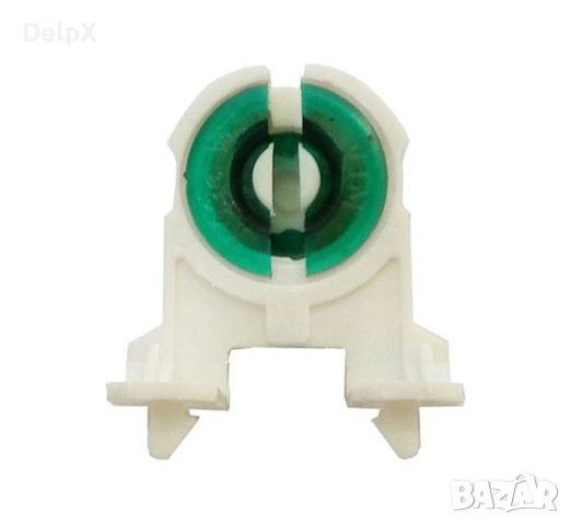 Държач, фасунга T140, цокъл T8, луминисцентни и UV лампи, 250VAC, снимка 1