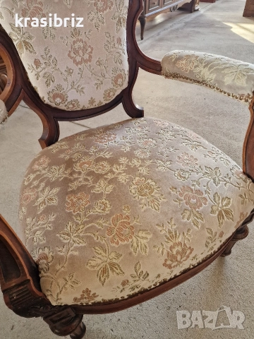  К-т Антично Канапе+2 бр.Кресла-внос от Германия!, снимка 7 - Други - 52847222