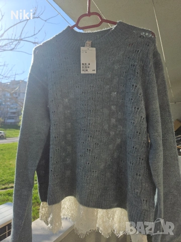 Мек пролетен пуловер