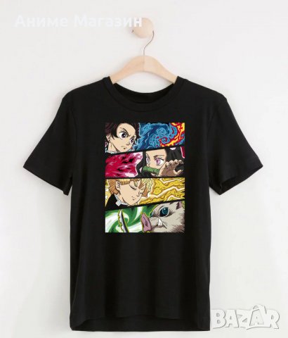Аниме тениска Kimetsu no Yaiba, снимка 1 - Тениски - 38209062