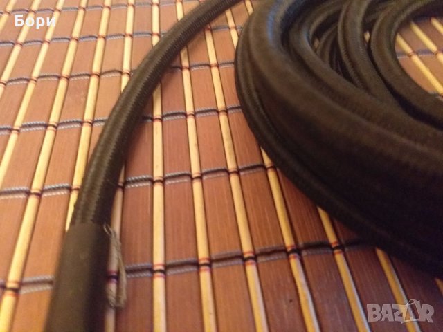 GOLD RCA PLUG 4м Оригинален немски кабел с позлатени накрайници, снимка 5 - Ресийвъри, усилватели, смесителни пултове - 29165292