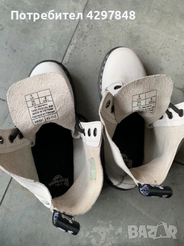 Кубинки/боти Dr.Martens 39 1460 Pascal, снимка 6 - Дамски боти - 52377315