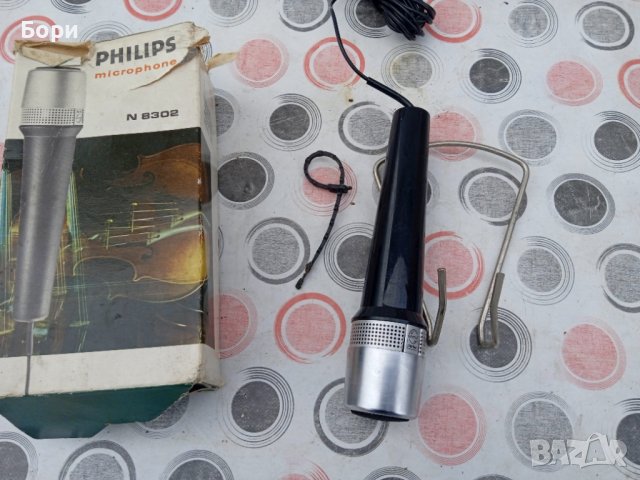 Микрофон PHILIPS N 8302, снимка 4 - Микрофони - 39660153