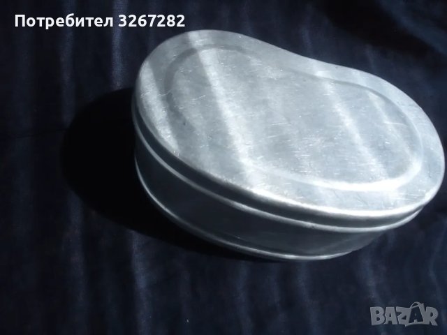 Кутия,Контейнер,Военен,Офицерски,Храна, снимка 2 - Антикварни и старинни предмети - 50220999
