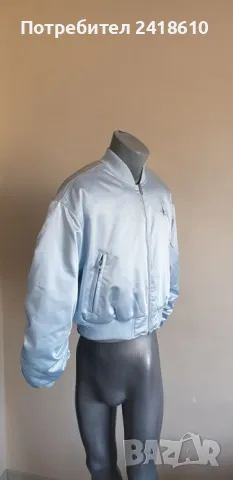 Calvin Klein Bomber Jacket Size M  ОРИГИНАЛ! Дамско бомбер Яке!, снимка 6 - Якета - 49586845