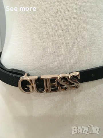 GUESS Uptown Chic / Lefia Logo-Script Belt дамски колан, снимка 3 - Колани - 55952022