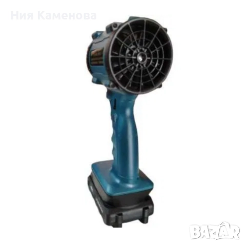 Акумулаторна турбо духалка 36V – Мощен въздушен пистолет с 2 батерии 8Ah и куфар, снимка 5 - Куфари с инструменти - 52775462