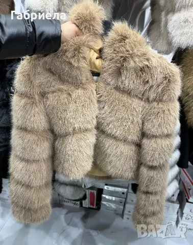 Промо цена* Луксозни палта от лисица естествен косъм 