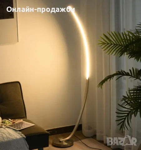 Модерна подова лампа с LED сензор, снимка 1