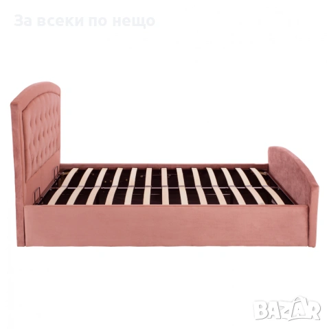 Спалня Оделия 160х200 см - розова Код P1847, снимка 6 - Спални и легла - 53015038