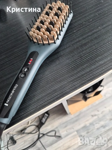 Четка за изправяне на коса Remington , снимка 3 - Преси за коса - 53343203