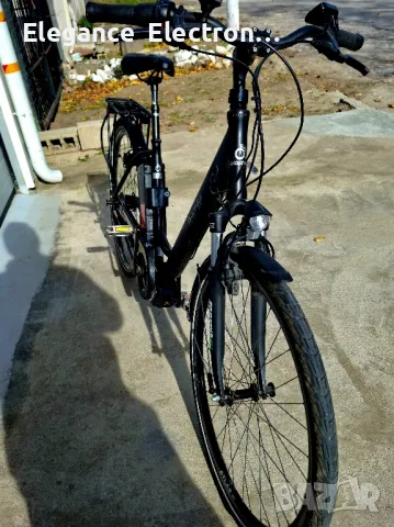 Алуминиев Електрически градски велосипед Propethete 28", снимка 3 - Велосипеди - 47835453