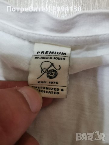 Тениска jack and jones premium , снимка 3 - Тениски - 29221078