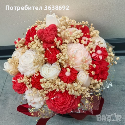 Букет от соев восък 