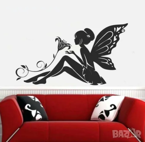 Стикер "Феята на цветята"  , снимка 9 - Декорация за дома - 47988591