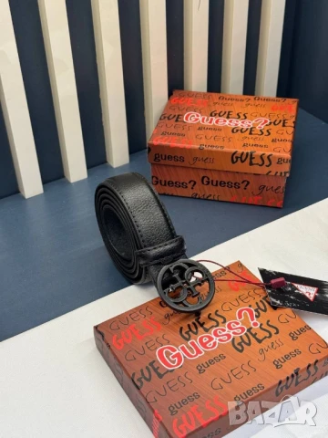 колани от естествена кожа в кутия guess , снимка 10 - Колани - 50640246