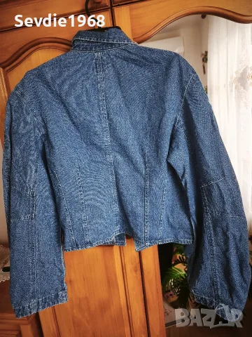 Късо дънково яке / риза GAP (Чисто ново с етикет), снимка 3 - Ризи - 56234748