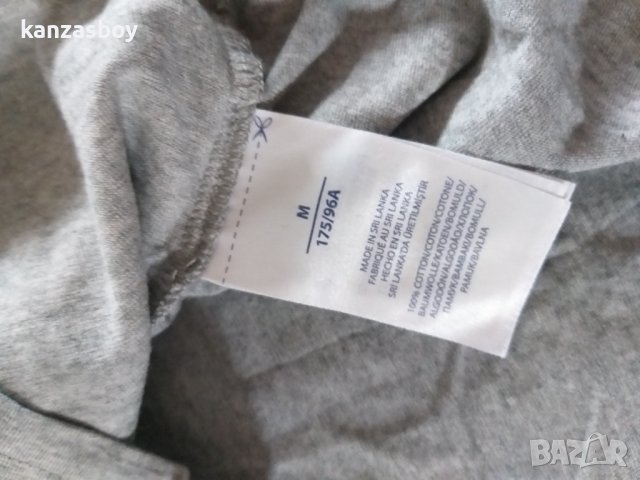 Polo Ralph Lauren L/S CREW-CREW-SLEEP TOP Grey - страхотна мъжка блуза М, снимка 7 - Блузи - 44406094