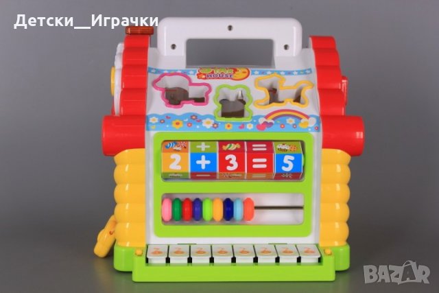 Мултифункционална детска къщичка, снимка 2 - Образователни игри - 30355386