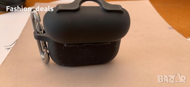 Нов мек силиконов защитен калъф с карабинер за слущалки Airpods Pro 2, снимка 9 - Аксесоари за Apple - 42201680