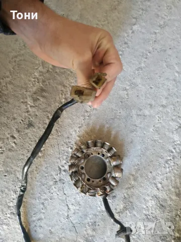 Статор  звезда за Кавазаки клр 600 и Сузуки рг 400, снимка 3 - Части - 49597428