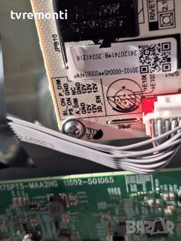 платка захранване PW.A100W2.772  за 50-инчов телевизор TCL Модел 50V6C, с дисплей  LVU500NDAL, снимка 4 - Части и Платки - 52623300