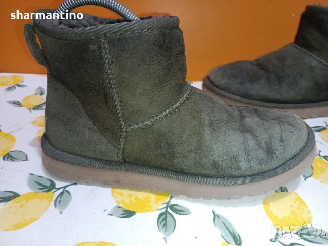 UGG кожени боти N 38 - 13 €, снимка 2 - Дамски боти - 53205511